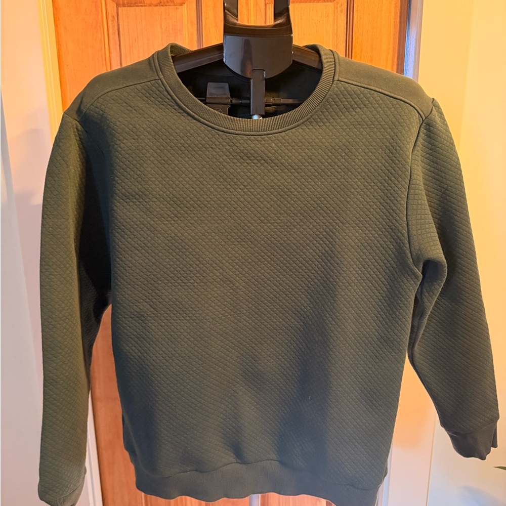 Born Primitive Green Quilted Sweatshirt
